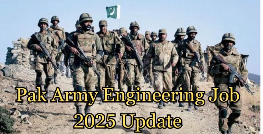 Pak Army Engineering Job 2025 Update|Online Apply