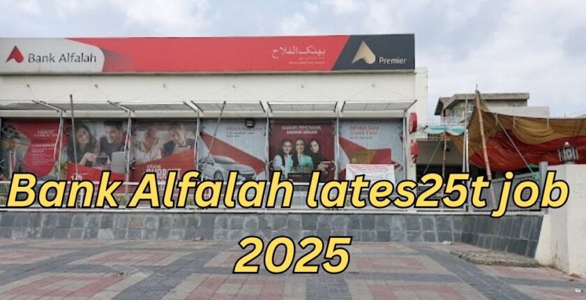 Apply Bank Alfalah job