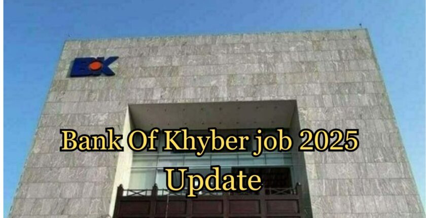 Bank Of Khyber job 2025 Update|Online Apply