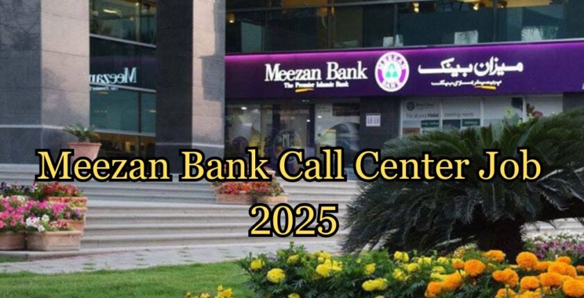 Meezan Bank Call Centre Officer Jobs 2025